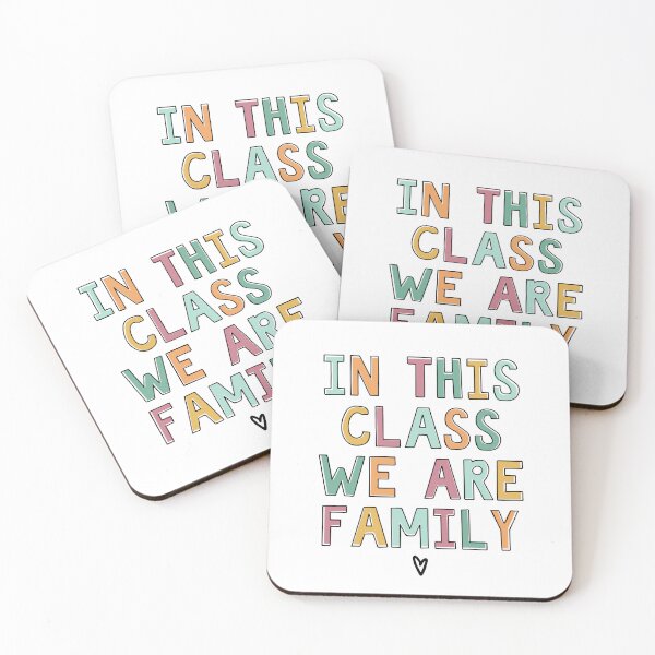 Item preview, In This Class We Are Family designed and sold by Everythingafter.