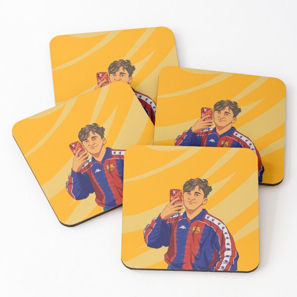 Item preview, Pablo Gavi in Barca Retro designed and sold by farqaleitart.