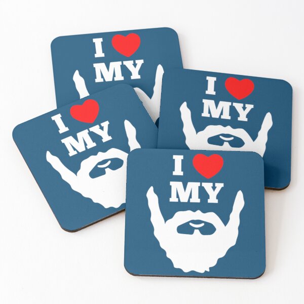 Item preview, i heart my beard      designed and sold by OralieTerry.