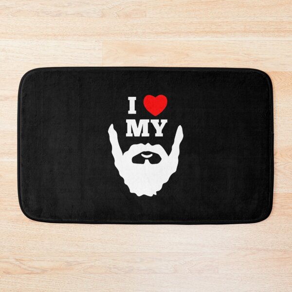 Item preview, i heart my beard      designed and sold by OralieTerry.