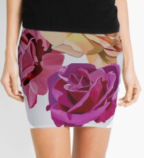 Australian Bred Roses Mini Skirt