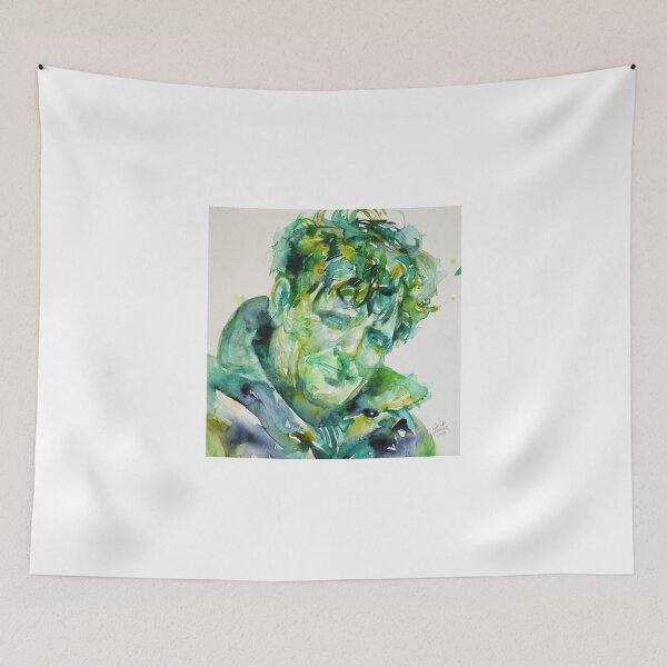 Item preview, JACK LONDON - watercolor portrait designed and sold by lautir.