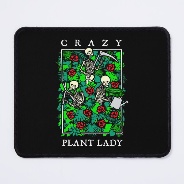 Item preview, Crazy Plant Lady Gothic Gardening Lover Skeleton Gardener designed and sold by GrandeDuc.