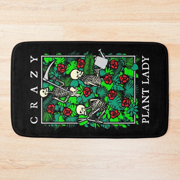 Item preview, Crazy Plant Lady Gothic Gardening Lover Skeleton Gardener designed and sold by GrandeDuc.