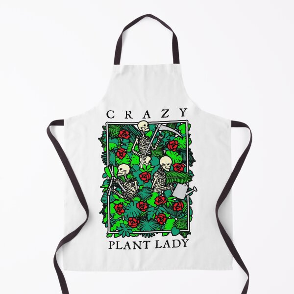 Item preview, Crazy Plant Lady Gothic Gardening Lover Skeleton Gardener designed and sold by GrandeDuc.