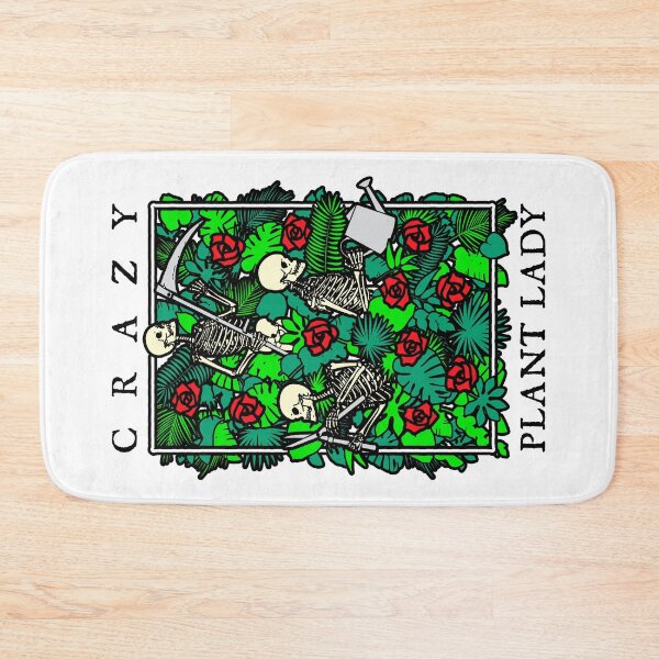 Item preview, Crazy Plant Lady Gothic Gardening Lover Skeleton Gardener designed and sold by GrandeDuc.