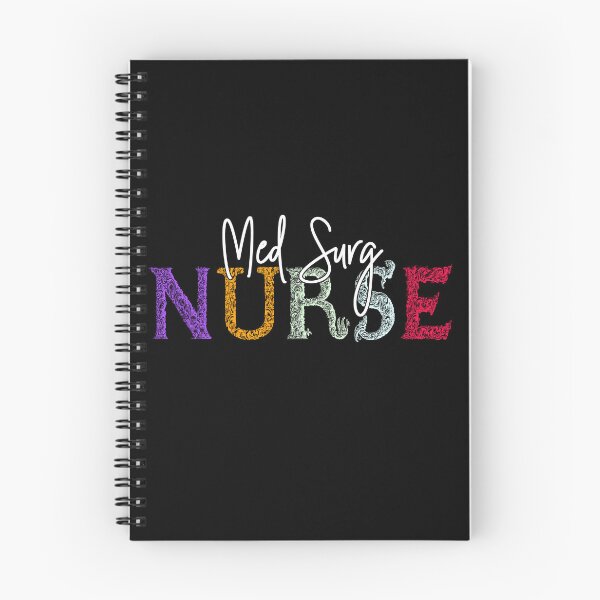 Item preview, Med Surg Nurse Typography  designed and sold by GR-ART.