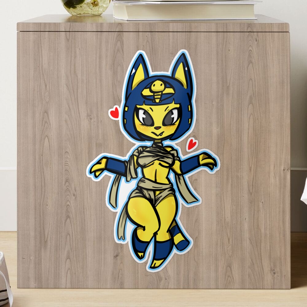 Ankha Zone 18 Sticker for Sale by le-rose-deals | Redbubble