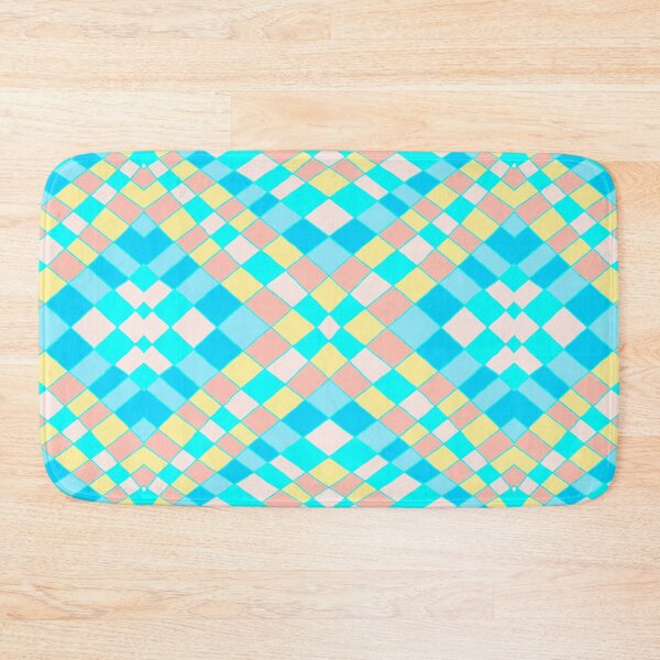 Artikelvorschau, cheerful checks pastel entworfen und verkauft von Chakraflowerdesign.