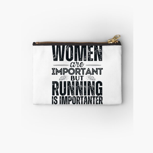 Item preview, Women are important but running is more important designed and sold by marunstudio.
