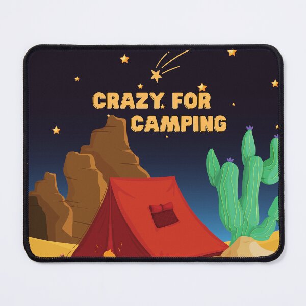 Item preview, Crazy for Camping | Outdoor Love designed and sold by deepgoa.