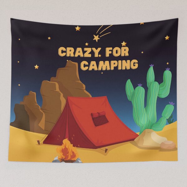Item preview, Crazy for Camping | Outdoor Love designed and sold by deepgoa.