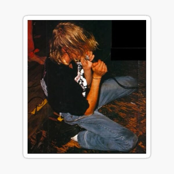 Kurt Cobain Sticker