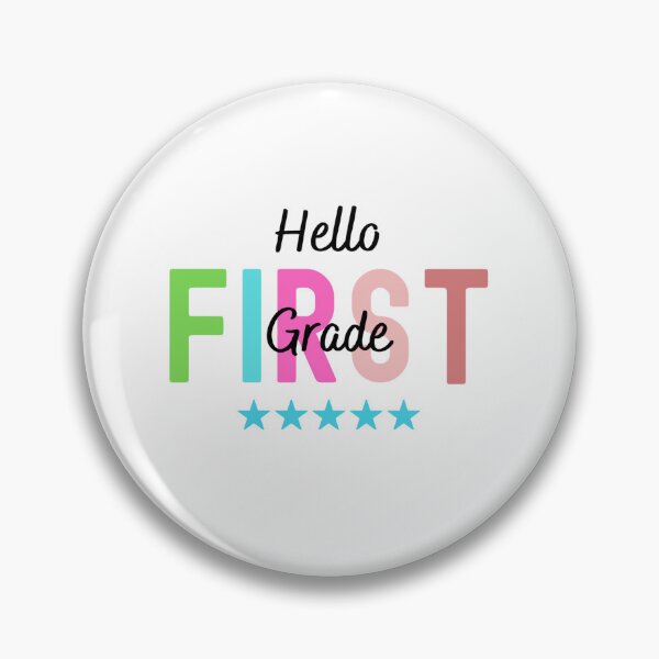 Item preview, Hello First Grade designed and sold by Elatty.