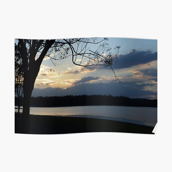 Sunset on Kurwongba Poster