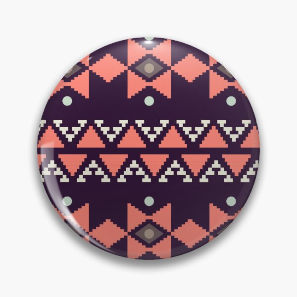 Item preview, Geometric Triangles Compilation in Rose Gold and Mauve - Multicolor Boho Motif designed and sold by Yeldiz.