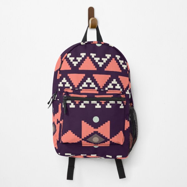 Item preview, Geometric Triangles Compilation in Rose Gold and Mauve - Multicolor Boho Motif designed and sold by Yeldiz.