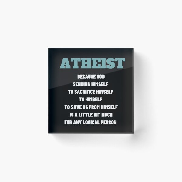 Item preview, Atheist Funny Shirt designed and sold by am-agnostic.