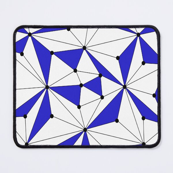 Item preview, Abstract geometric pattern - blue. designed and sold by K.S ART.