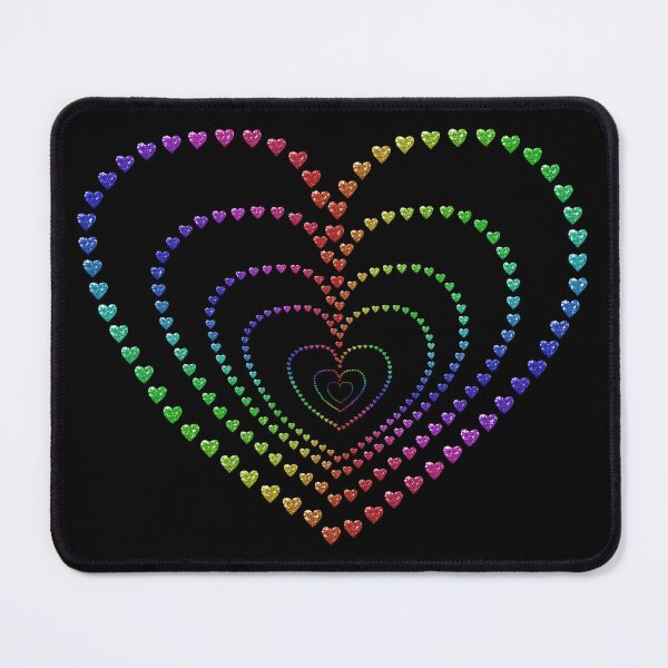 Item preview, Echo Rainbow Jewel Hearts designed and sold by Deborah Camp.