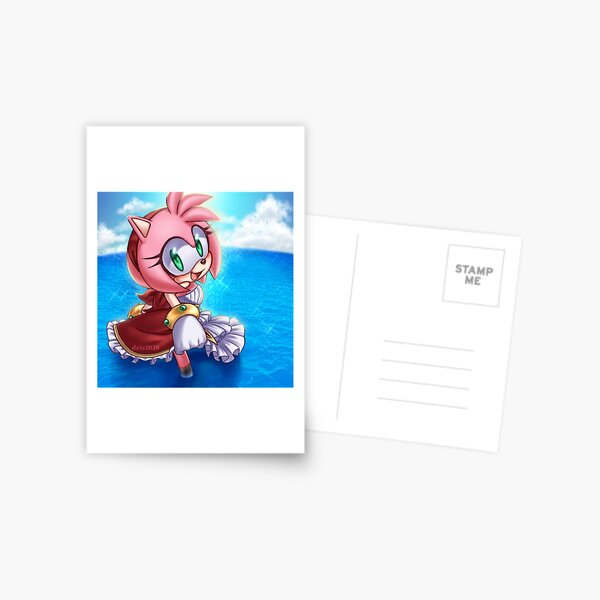 Super Sonic from the Sonic The Hedgehog 2 Movie Digital Print Postcard for  Sale by AniMagnusYT