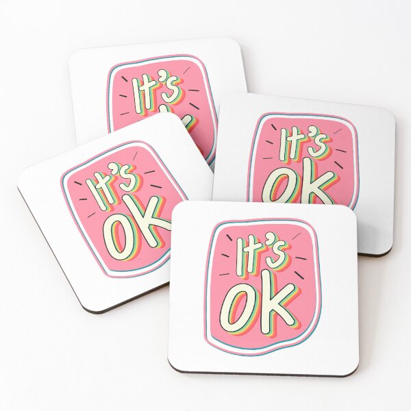 Item preview, It's ok png sticker, cute trending word collage element on transparent background designed and sold by Adbor-Tb.