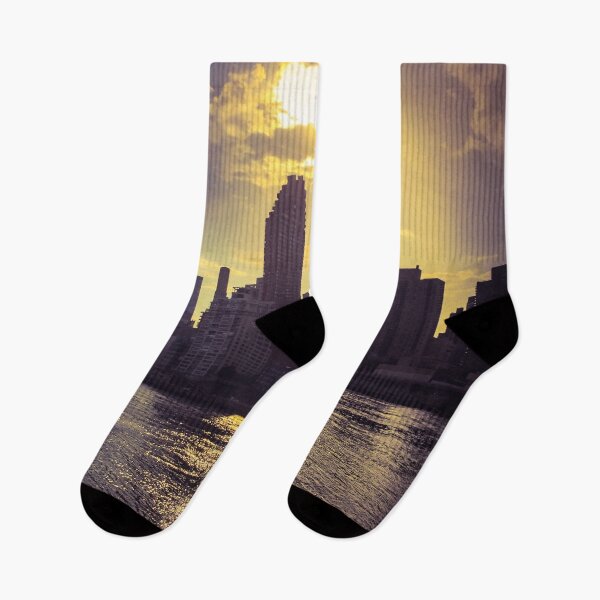 Item preview, Roosevelt Island Skyline Sunset New York City  designed and sold by eleonoraingrid.