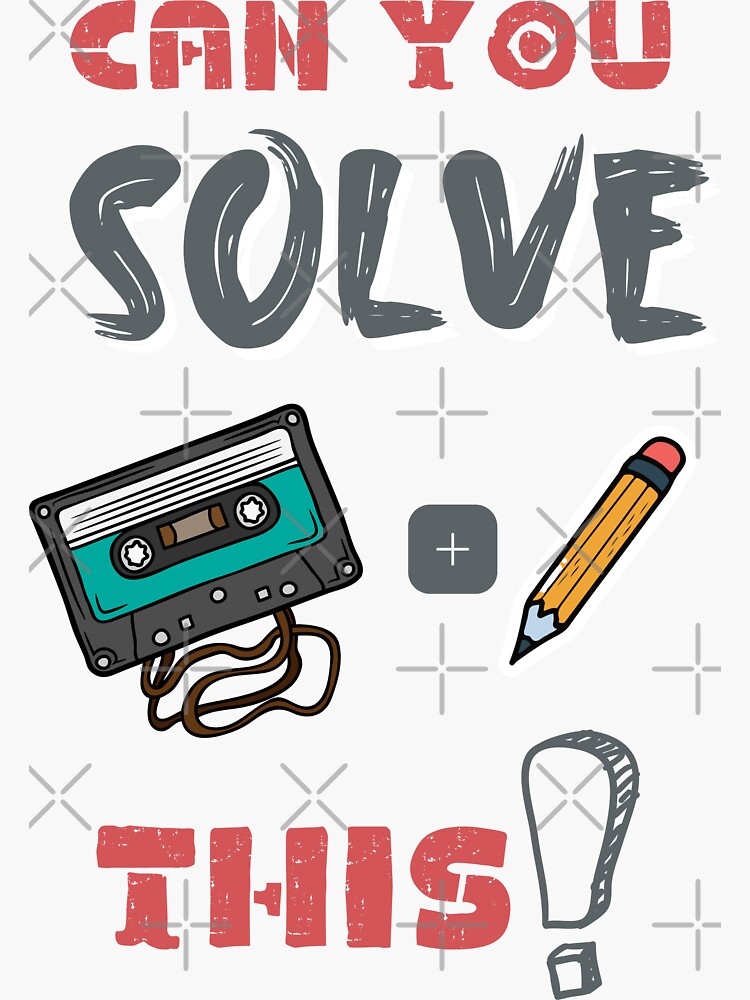 "Cassette and Pencil GEN X Meme Retro 80s Cool Humor Generation X I