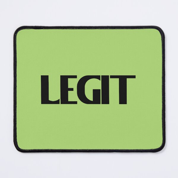 Item preview, Legit - Bold Black Text designed and sold by Chubuter.