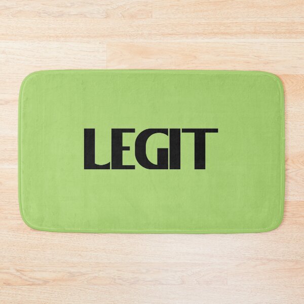 Item preview, Legit - Bold Black Text designed and sold by Chubuter.