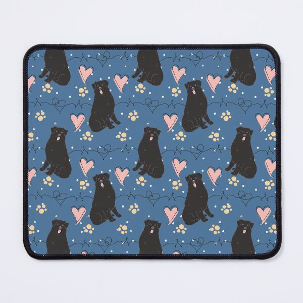 Item preview, LOVE Black Australian Shepherd designed and sold by Lulupainting.