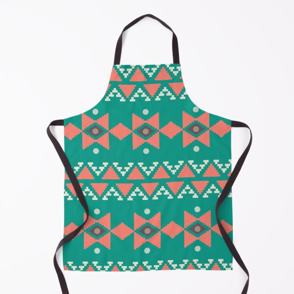 Item preview, Geometric Triangles Compilation in Rose Gold and Light Blue - Multicolor Boho Motif designed and sold by Yeldiz.