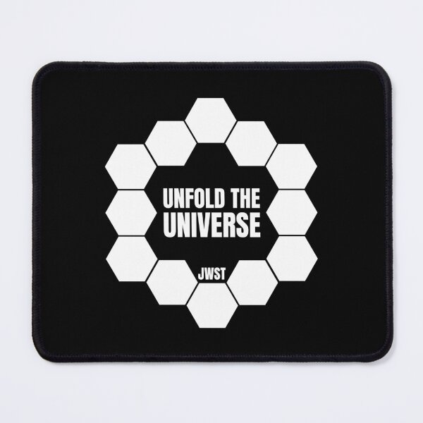 Item preview, Unfold the Universe | James Webb Space Telescope (JWST) (WHITE DESIGN) designed and sold by EleannaInSpace.