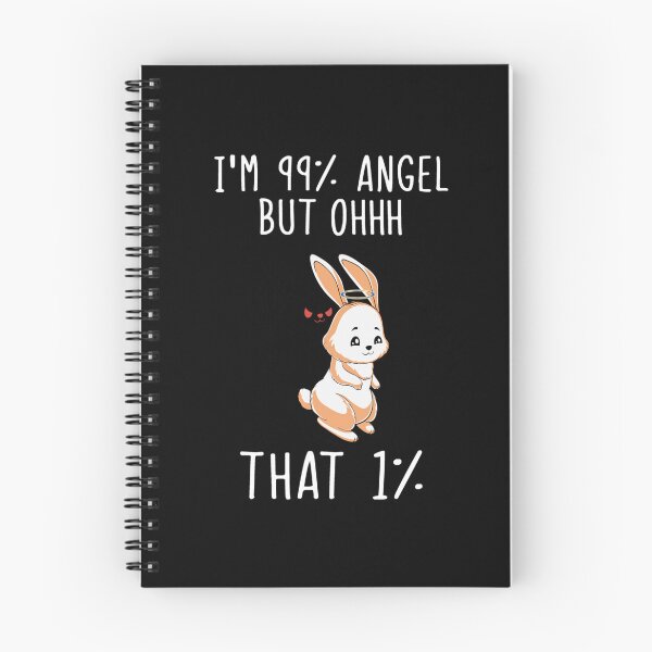 Item preview, Bunny I'm 99% Angel But Ohhh That 1% designed and sold by RichardxBen.