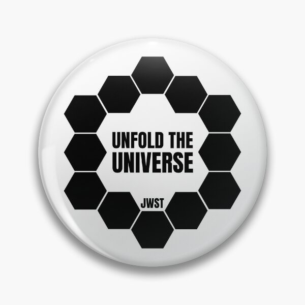 Item preview, Unfold the Universe | James Webb Space Telescope (JWST) (BLACK DESIGN) designed and sold by EleannaInSpace.