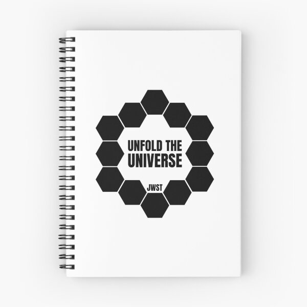 Item preview, Unfold the Universe | James Webb Space Telescope (JWST) (BLACK DESIGN) designed and sold by EleannaInSpace.