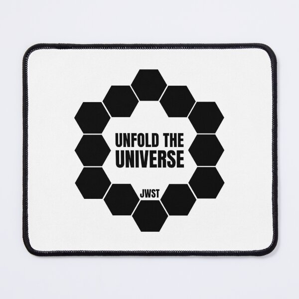 Item preview, Unfold the Universe | James Webb Space Telescope (JWST) (BLACK DESIGN) designed and sold by EleannaInSpace.