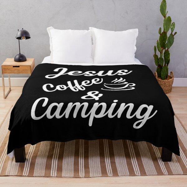 Item preview, Jesus Coffee And Camping designed and sold by BennetJaco.