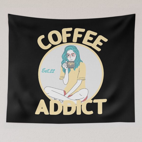 Item preview, COFFEE ADDICT designed and sold by GAADesignz.