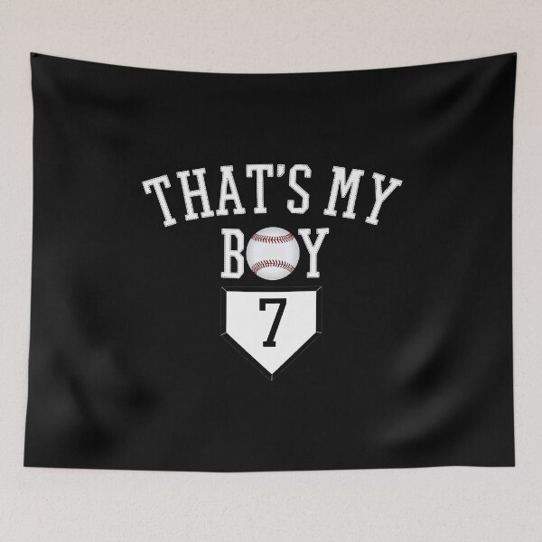 Item preview, 7 That's My Boy Baseball Number Baseball Mom Dad designed and sold by MichelSorour.