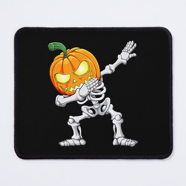 Item preview, Halloween Dabbing Skeleton Scary Pumpkin Jack O Lantern designed and sold by MalloWilli.