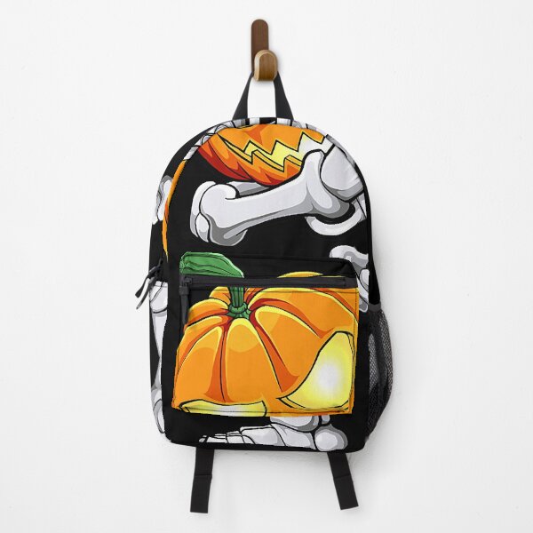 Item preview, Halloween Dabbing Skeleton Scary Pumpkin Jack O Lantern designed and sold by MalloWilli.