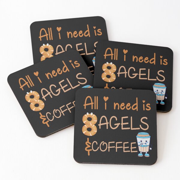 Item preview, All I need is Bagels & Coffee designed and sold by Yellow Coffee.