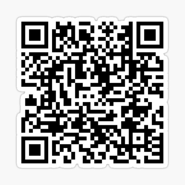 "Jurassic Park Main Theme QR Code" Sticker for Sale by moniquesch
