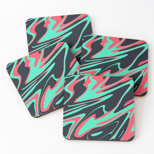 Item preview, Liquid swirl abstract gaming pattern  designed and sold by 5thseason-shop.