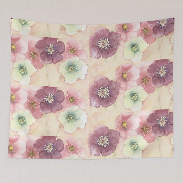 Item preview, Hellebores designed and sold by jayne gaze.