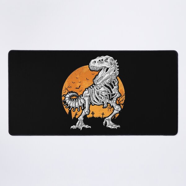 Item preview, Halloween Dinosaur Skeleton T rex Scary Moon designed and sold by MalloWilli.