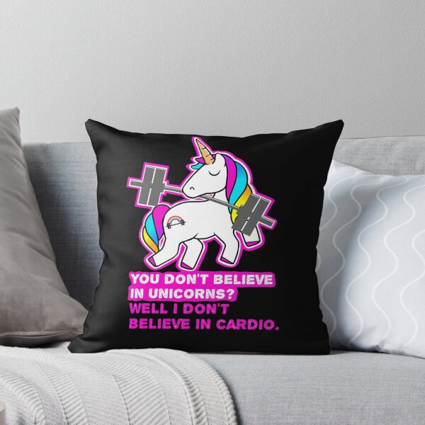 Item preview, Unicorns don't believe in cardio designed and sold by Jonejonez.