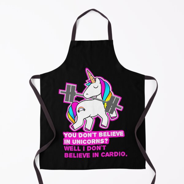 Item preview, Unicorns don't believe in cardio designed and sold by Jonejonez.