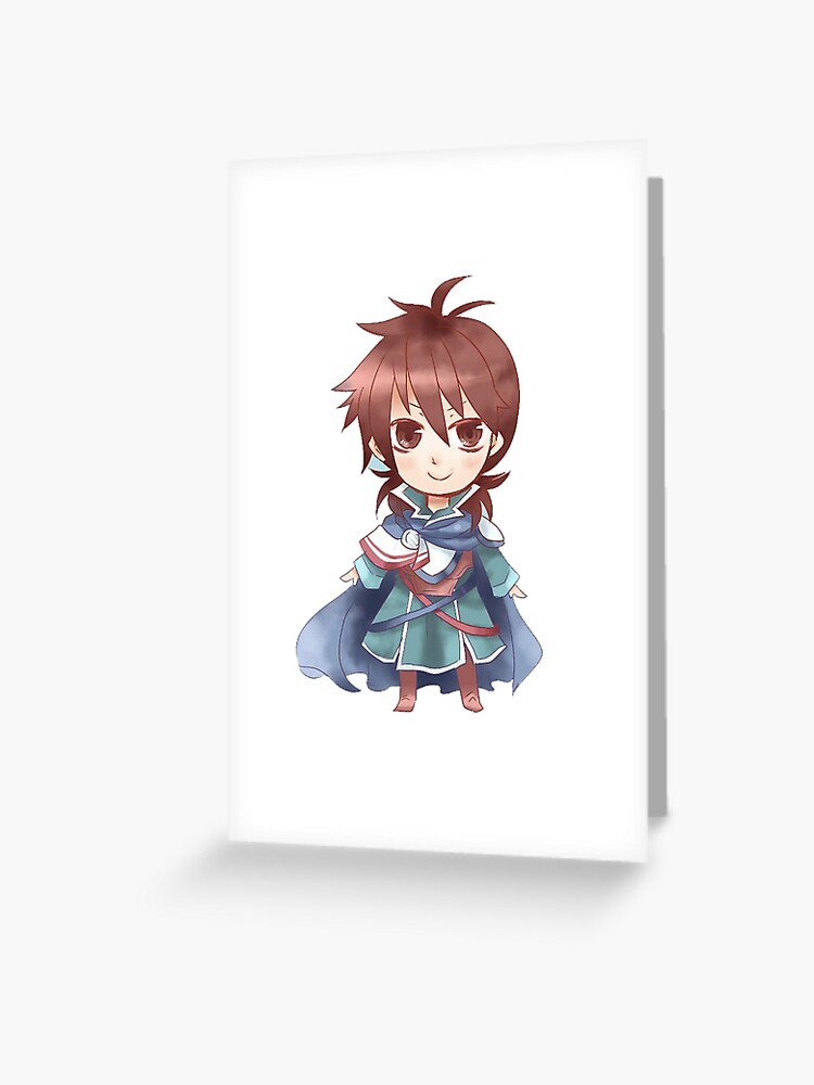 Rynerte-densetsu no yuusha no densetsu Greeting Card by